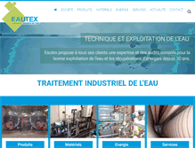 Tablet Screenshot of eautex.com